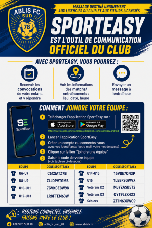 Sporteasy : comment rejoindre son équipe?
