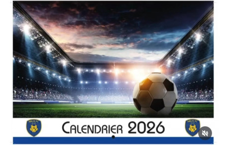 Commande calendrier du club 2026